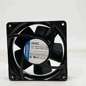 4600Z ebmpapst 115V 120mm Fan - 19/18W 45DB 12038 Cooling Fan 4600Z ebmpapst 115V 120mm Fan - 19/18W 45DB 12038 Cooling Fan
