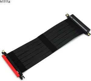 PCI Express 3.0 High Speed 16x Flexible Cable Riser Card Extension Port Adapter Graphics video Card extend cord Cable for Mining PCI Express 3.0 High Speed 16x Flexible Cable Riser Card Extension Port Adapter Graphics video Card extend cord Cable for Mining