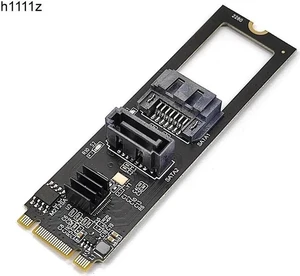 M2 NGFF NVME to SATA 3.0 6G Expansion Card M.2 Key-M PCIE NVME to SATA Hard Disk Drive Converter Riser Card JMB582 PCIE 3.0 Chip M2 NGFF NVME to SATA 3.0 6G Expansion Card M.2 Key-M PCIE NVME to SATA Hard Disk Drive Converter Riser Card JMB582 PCIE 3.0 Chip