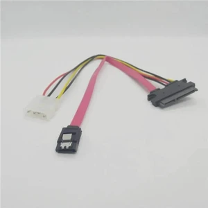 50CM SATA 22Pin 7+15 to eSATA IDE Power Interface Conversion Cable Computer Extender Cable HDD 4Pin Power Supply 50CM SATA 22Pin 7+15 to eSATA IDE Power Interface Conversion Cable Computer Extender Cable HDD 4Pin Power Supply