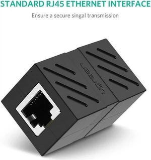 RJ45 Coupler In Line Coupler Cat7 Cat6 Cat5e Ethernet Cable Extender Adapter Female to Female (Black) RJ45 Coupler In Line Coupler Cat7 Cat6 Cat5e Ethernet Cable Extender Adapter Female to Female (Black)