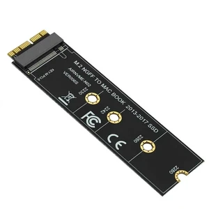 M.2 NVME SSD Convert Adapter Card for Upgrade MacBook Air (2013-2017) M.2 NVME SSD Convert Adapter Card for Upgrade MacBook Air (2013-2017)