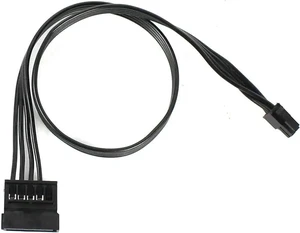 40cm Type3 Mini 4 Pin to 2 SATA Power Cable, ATX Mini 4P to Dual SATA SSD Power Cord Compatible with Lenovo M410 M415 M425 B415 M610 M710 M4200R Motherboard 40cm Type3 Mini 4 Pin to 2 SATA Power Cable, ATX Mini 4P to Dual SATA SSD Power Cord Compatible with Lenovo M410 M415 M425 B415 M610 M710 M4200R Motherboard
