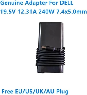 19.5V 12.31A 240W DA240PM200 LA240PM200 GaN AC Adapter For DELL Alienware M17 M18x 15 R2 R3 Portable Laptop Charger 19.5V 12.31A 240W DA240PM200 LA240PM200 GaN AC Adapter For DELL Alienware M17 M18x 15 R2 R3 Portable Laptop Charger