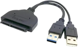 5V 2.5'' HDD USB 2.0 Power Cable Hard Disk Cable USB 3.0 Male to SATA 22Pin Female Cable for 2.5" SATA Hard Drive 5V 2.5'' HDD USB 2.0 Power Cable Hard Disk Cable USB 3.0 Male to SATA 22Pin Female Cable for 2.5" SATA Hard Drive