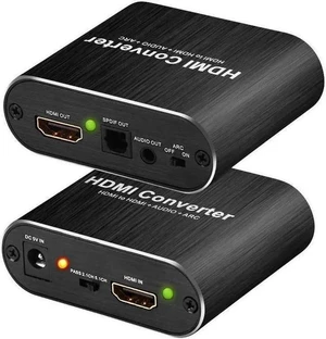 HDMI Audio Extractor Splitter Converter 4K60Hz HDMI to HDMI +Optical TOSLINK SPDIF +3.5mm AUX Audio Adapter Supports 5.1 ARC, HDMI 2.0,18Gpbs Bandwidth,Dolby Digital/DTS,PCM HDR10,(OZV8) HDMI Audio Extractor Splitter Converter 4K60Hz HDMI to HDMI +Optical TOSLINK SPDIF +3.5mm AUX Audio Adapter Supports 5.1 ARC, HDMI 2.0,18Gpbs Bandwidth,Dolby Digital/DTS,PCM HDR10,(OZV8)