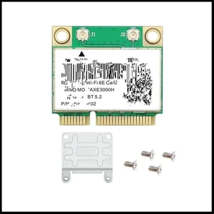 FOR WiFi 6E MPE-AXE3000H Mini PCI-E Wifi Card 5.2 AX210 Network Card 802.11AX/AC Adapter FOR WiFi 6E MPE-AXE3000H Mini PCI-E Wifi Card 5.2 AX210 Network Card 802.11AX/AC Adapter