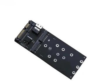 FOR M2 SSD Adapter NGFF M.2 SATA SSD to SATA3.0 6G Adapter M2 NVME SSD to SFF-8654 Converter Riser Board Expansion Card for Computer FOR M2 SSD Adapter NGFF M.2 SATA SSD to SATA3.0 6G Adapter M2 NVME SSD to SFF-8654 Converter Riser Board Expansion Card for Computer
