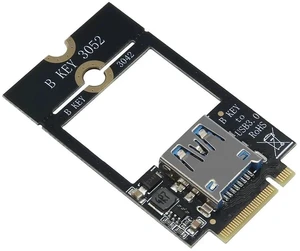 NGFF M.2 B-Key to USB3.0 Adapter Card for Wireless Bluetooth WiFi Network Card NGFF M.2 B-Key to USB3.0 Adapter Card for Wireless Bluetooth WiFi Network Card