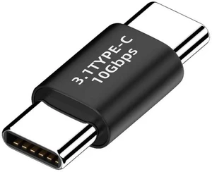 USB 3.1 Type-C Male to Male Coupler Adapter, 10Gbps Reversible USB-C Extender Supports Data, Charging & Video for Laptops, Smartphones, Tablets USB 3.1 Type-C Male to Male Coupler Adapter, 10Gbps Reversible USB-C Extender Supports Data, Charging & Video for Laptops, Smartphones, Tablets
