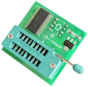 1.8V adapter or motherboard 1.8V SPI Flash SOP8 DIP8 W25 MX25 use on programmers TL866CS TL866A EZP2010 EZP2013 CH341 1.8V adapter or motherboard 1.8V SPI Flash SOP8 DIP8 W25 MX25 use on programmers TL866CS TL866A EZP2010 EZP2013 CH341