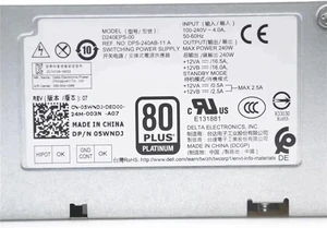 PSU For Optiplex 3050 5050 7050 7070 240W Switching Power Supply D240EPS-00 05WNDJ 5WNDJ CN-05WNDJ DPS-240AB-11 A PSU For Optiplex 3050 5050 7050 7070 240W Switching Power Supply D240EPS-00 05WNDJ 5WNDJ CN-05WNDJ DPS-240AB-11 A