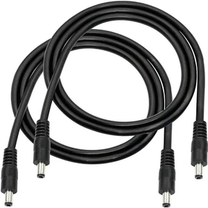 FOR 2pcs/lot DC to DC Cable,3FT 18AWG DC 5.5MM x 2.1MM Male to Male Plug Power Adapter Cable for LED, CCTV, Car, Monitors,etc(2 Pcs) FOR 2pcs/lot DC to DC Cable,3FT 18AWG DC 5.5MM x 2.1MM Male to Male Plug Power Adapter Cable for LED, CCTV, Car, Monitors,etc(2 Pcs)