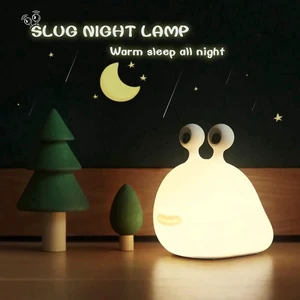 Gemdeck Slug Night Light, Silicone Night Light, Cute Animal Lamp for Baby with Touch Gemdeck Slug Night Light, Silicone Night Light, Cute Animal Lamp for Baby with Touch