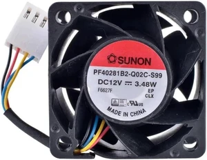 PF40281B2-Q02C-S99 4cm 40mm 4028 40x40x28mm 12V 3.48W PWM double ball bearing large air volume cooling fan PF40281B2-Q02C-S99 4cm 40mm 4028 40x40x28mm 12V 3.48W PWM double ball bearing large air volume cooling fan