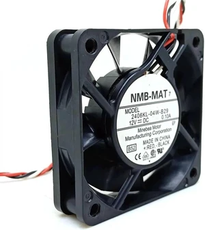 Projector fan 6015 chassis fan 2406kl-04w-b29 12V Dual Ball Bearing 3300RPM 12.9CFM projector cooling equipment fan 6cm Projector fan 6015 chassis fan 2406kl-04w-b29 12V Dual Ball Bearing 3300RPM 12.9CFM projector cooling equipment fan 6cm