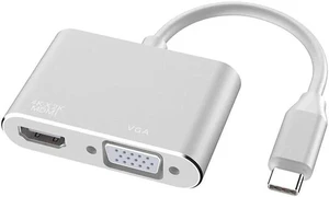COFIER USB3.1 Converter Portable Type-c To Hdmi Vga Type-c To Vga Adapter Cable Converter for MacBook Connected To Display/projector COFIER USB3.1 Converter Portable Type-c To Hdmi Vga Type-c To Vga Adapter Cable Converter for MacBook Connected To Display/projector