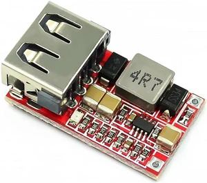 DC 6-20V 12V/24v to 5V USB Output charger step down Power Module Mini DC-DC Step Up Boost Module Power Adjustable buck Converter DC 6-20V 12V/24v to 5V USB Output charger step down Power Module Mini DC-DC Step Up Boost Module Power Adjustable buck Converter