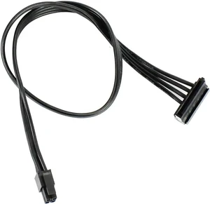 40cm Type 1 Mini 4 Pin to SATA Power Cable, Mini 4P to Single SATA SSD Power Supply Cord for Lenovo M410 M415 M425 B415 M610 M710 M4200R Motherboards 40cm Type 1 Mini 4 Pin to SATA Power Cable, Mini 4P to Single SATA SSD Power Supply Cord for Lenovo M410 M415 M425 B415 M610 M710 M4200R Motherboards