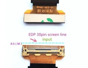 EDP 30Pin 0.4mm to 0.5mm Pitch Converter Cable Adapter for Laptop LED LCD Screen EDP 30Pin 0.4mm to 0.5mm Pitch Converter Cable Adapter for Laptop LED LCD Screen