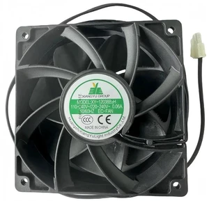 XY-12038B2H EC Cooling Fan 120×120×38mm 12CM, 110V-240V 0.06A 50/60Hz High Air Volume Cabinet Fan XY-12038B2H EC Cooling Fan 120×120×38mm 12CM, 110V-240V 0.06A 50/60Hz High Air Volume Cabinet Fan