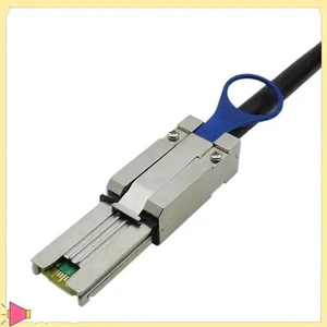 1M/3.33FT SFF-8088 Standard Mini SAS Server Storage Cable, Dual 26Pin Male to Male High Speed RAID Interconnect Cable 1M/3.33FT SFF-8088 Standard Mini SAS Server Storage Cable, Dual 26Pin Male to Male High Speed RAID Interconnect Cable