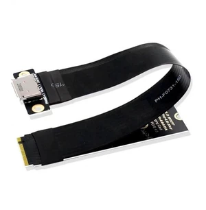 15cm PCIe 4.0 M.2 M-Key to OCuLink SFF-8611/SFF-8612 Host Cable, 2280 NGFF Adapter Wire for NVMe U.2 SSD & External eGPU 15cm PCIe 4.0 M.2 M-Key to OCuLink SFF-8611/SFF-8612 Host Cable, 2280 NGFF Adapter Wire for NVMe U.2 SSD & External eGPU