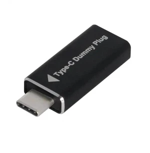 USB-C Virtual Display Dummy Plug, DP-Alt Mode DDC EDID Headless Ghost Display Emulator 4K@17Hz Black USB-C Virtual Display Dummy Plug, DP-Alt Mode DDC EDID Headless Ghost Display Emulator 4K@17Hz Black