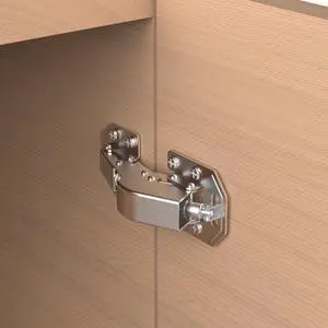 2 Pack 90 Degree Soft Close Surface Mount Spring Hinges, Easy Installation No Pre-drilled, Noiseless Frameless Hidden Concealed Kitchen Cabinet Hinge for Cupboard Folded Replacement Hardware 2 Pack 90 Degree Soft Close Surface Mount Spring Hinges, Easy Installation No Pre-drilled, Noiseless Frameless Hidden Concealed Kitchen Cabinet Hinge for Cupboard Folded Replacement Hardware
