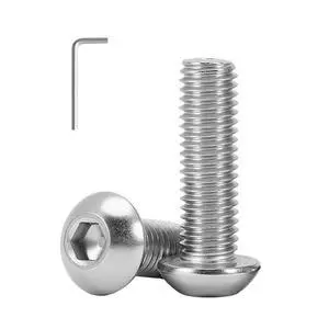 M5 x 20mm(30 Pack) Button Head Hex Socket Cap Screws Bolts, Hex Drive Bright Finish Fully Machine Thread, Corrosion Resistant 304 Stainless Steel 18-8 Screws M5 x 20mm(30 Pack) Button Head Hex Socket Cap Screws Bolts, Hex Drive Bright Finish Fully Machine Thread, Corrosion Resistant 304 Stainless Steel 18-8 Screws