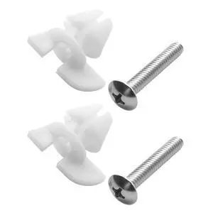 Toilet Seat Screws & Bolts for Kohler 1133024 Hardware Pack, Compatible with Kohler Toilet Seats Parts Secure Fit Toilet Seat Hardware Kit, Non-Slip Rust-Resistant - 2 Pack Toilet Seat Screws & Bolts for Kohler 1133024 Hardware Pack, Compatible with Kohler Toilet Seats Parts Secure Fit Toilet Seat Hardware Kit, Non-Slip Rust-Resistant - 2 Pack