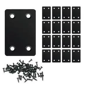 16 Pack Stainless Steel Flat Mending Plate 2.36x1.49'', Thickness 1.5mm Straight Stainless Steel Brace Bracket, Fixing Joining Plate for Wood Furniture Fastening & Fixing 16 Pack Stainless Steel Flat Mending Plate 2.36x1.49'', Thickness 1.5mm Straight Stainless Steel Brace Bracket, Fixing Joining Plate for Wood Furniture Fastening & Fixing
