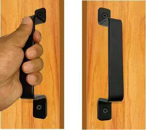 Barn Door Handles, Black, 7.4 inch, 2 Packs Barn Door Handles, Black, 7.4 inch, 2 Packs