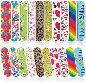 100 Pack Mini Nail Files Double Sided Bulk,2.36 x 0.59 x 0.16 Inch | Colorful Emery Boards for Manicure Pedicure, Travel Size, Professional Salon Filing Tool, Disposable Fingernail Shaping 100 Pack Mini Nail Files Double Sided Bulk,2.36 x 0.59 x 0.16 Inch | Colorful Emery Boards for Manicure Pedicure, Travel Size, Professional Salon Filing Tool, Disposable Fingernail Shaping