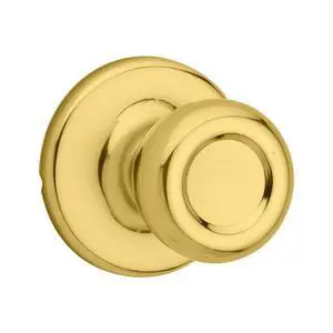 Tylo Interior Passage Door Knob, Handle For Closet and Hallway Doors, Non-Locking Doorknob in Polished Brass Tylo Interior Passage Door Knob, Handle For Closet and Hallway Doors, Non-Locking Doorknob in Polished Brass