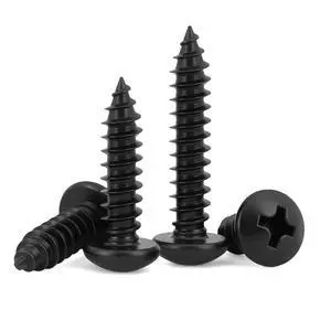 #8 x 1 (100 Pack) Pan Head Sheet Metal Screws Phillips Drive Self-Tapping Wood Screws, Black Oxide 304 Stainless Steel Screw (18-8), Corrosion Resistant Screws #8 x 1 (100 Pack) Pan Head Sheet Metal Screws Phillips Drive Self-Tapping Wood Screws, Black Oxide 304 Stainless Steel Screw (18-8), Corrosion Resistant Screws