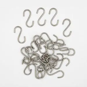 24 Pcs 2 Inch 304 Stainless Steel S Hooks, Multipurpose S Shaped Hardware Accessories for DIY Crafts, Jewelry Making, Home Organization, Daily Items and Hanging Supplies 24 Pcs 2 Inch 304 Stainless Steel S Hooks, Multipurpose S Shaped Hardware Accessories for DIY Crafts, Jewelry Making, Home Organization, Daily Items and Hanging Supplies