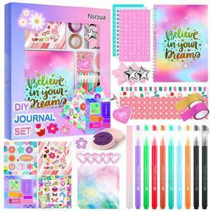 DIY Journal Kit for Girls,Toys for Ages 8-14 and Birthday Gifts for Girls. DIY Journal Kit for Girls,Toys for Ages 8-14 and Birthday Gifts for Girls.