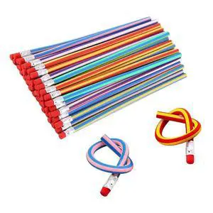 30 Pieces Flexible Soft Pencil Magic Bend Kids for Children School 30 Pieces Flexible Soft Pencil Magic Bend Kids for Children School