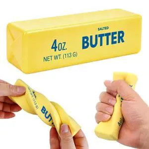 Butter Squishy- Slow Rising Fidget Toys, Novelty Stress Relief Butter Squeeze Toy for Adults & Kids, Party Favors Gift Sensory Toy (1 PC) Butter Squishy- Slow Rising Fidget Toys, Novelty Stress Relief Butter Squeeze Toy for Adults & Kids, Party Favors Gift Sensory Toy (1 PC)