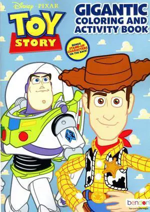 Pixar Toy Story - Gigantic Coloring & Activity Book - 192 Pages Pixar Toy Story - Gigantic Coloring & Activity Book - 192 Pages