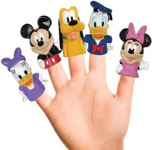 Mickey Mouse & Friends Finger Puppets - Party Favors, Educational, Bath Toys Mickey Mouse & Friends Finger Puppets - Party Favors, Educational, Bath Toys