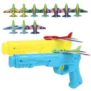 12 Pack Airplane Launcher Toys for Kids, 2 Launchers and 10 Foam Glider, Indoor Outdoor Flying Toys for Boys Girls 4-8 Years Old, Plane Party Favors Birthday Gifts for Toddlers 12 Pack Airplane Launcher Toys for Kids, 2 Launchers and 10 Foam Glider, Indoor Outdoor Flying Toys for Boys Girls 4-8 Years Old, Plane Party Favors Birthday Gifts for Toddlers