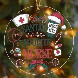 Nurse Christmas Ornament Gifts Stocking Stuffers for Women Practitioner Gifts for Women Funny Nurse Gift for Christmas Decor School Graduation Gift Nurse Christmas Ornament Gifts Stocking Stuffers for Women Practitioner Gifts for Women Funny Nurse Gift for Christmas Decor School Graduation Gift