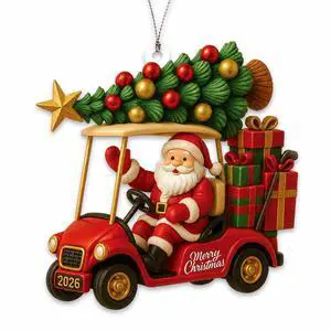 Golf Cart Ornament, Santa Ornaments for Christmas Tree 2026, Funny Golf Ornaments for Christmas Tree, Unique Holiday Decoration for Golf Lovers, Christmas Golf Decor, Gift Idea for Golfer Golf Cart Ornament, Santa Ornaments for Christmas Tree 2026, Funny Golf Ornaments for Christmas Tree, Unique Holiday Decoration for Golf Lovers, Christmas Golf Decor, Gift Idea for Golfer