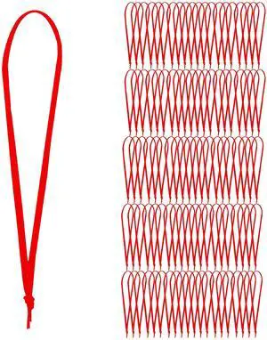 Red Christmas Ribbon Ornament Hangers Loops, 100 PCs | Hand-Tied, Reusable, Adjustable Ribbon Loops for Xmas, Halloween, Holidays, Trees, Indoor Outdoor Décor & DIY Crafts Red Christmas Ribbon Ornament Hangers Loops, 100 PCs | Hand-Tied, Reusable, Adjustable Ribbon Loops for Xmas, Halloween, Holidays, Trees, Indoor Outdoor Décor & DIY Crafts