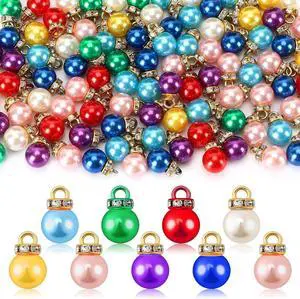 90pcs Christmas Mini Ornaments Multicolor Faux Pearl Tree Decorations | Plastic 1 Inch Balls, Hanging Loops For Easy Setup, Vintage Glitter Finishes, Holiday Tree Decor For Indoor Party Crafting 90pcs Christmas Mini Ornaments Multicolor Faux Pearl Tree Decorations | Plastic 1 Inch Balls, Hanging Loops For Easy Setup, Vintage Glitter Finishes, Holiday Tree Decor For Indoor Party Crafting