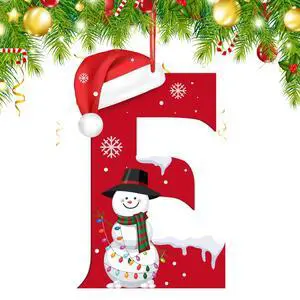 Christmas Ornaments 2026, Alphabet Ornaments, Christmas Tree Hanging Decorations, Large 4.72 in Letters Christmas Ornaments, Funny Ornaments (E) Christmas Ornaments 2026, Alphabet Ornaments, Christmas Tree Hanging Decorations, Large 4.72 in Letters Christmas Ornaments, Funny Ornaments (E)