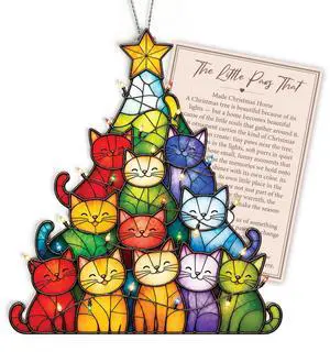 Funny Christmas Ornaments 2026 - Cat Lover Gifts for Women, Cute Cat Ornaments, Cats Tree Christmas Decor, Black Orange Cats Ornaments Funny Christmas Ornaments 2026 - Cat Lover Gifts for Women, Cute Cat Ornaments, Cats Tree Christmas Decor, Black Orange Cats Ornaments