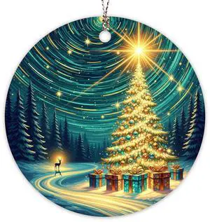 Christmas Ornament 2026, Northern Lights Ornament, Starry Night Beautiful Christmas Ornaments, Starry Night Gifts, Xmas Tree Decorations, Gift for Coworker, Friends, Family, Secret Santa Gift Christmas Ornament 2026, Northern Lights Ornament, Starry Night Beautiful Christmas Ornaments, Starry Night Gifts, Xmas Tree Decorations, Gift for Coworker, Friends, Family, Secret Santa Gift